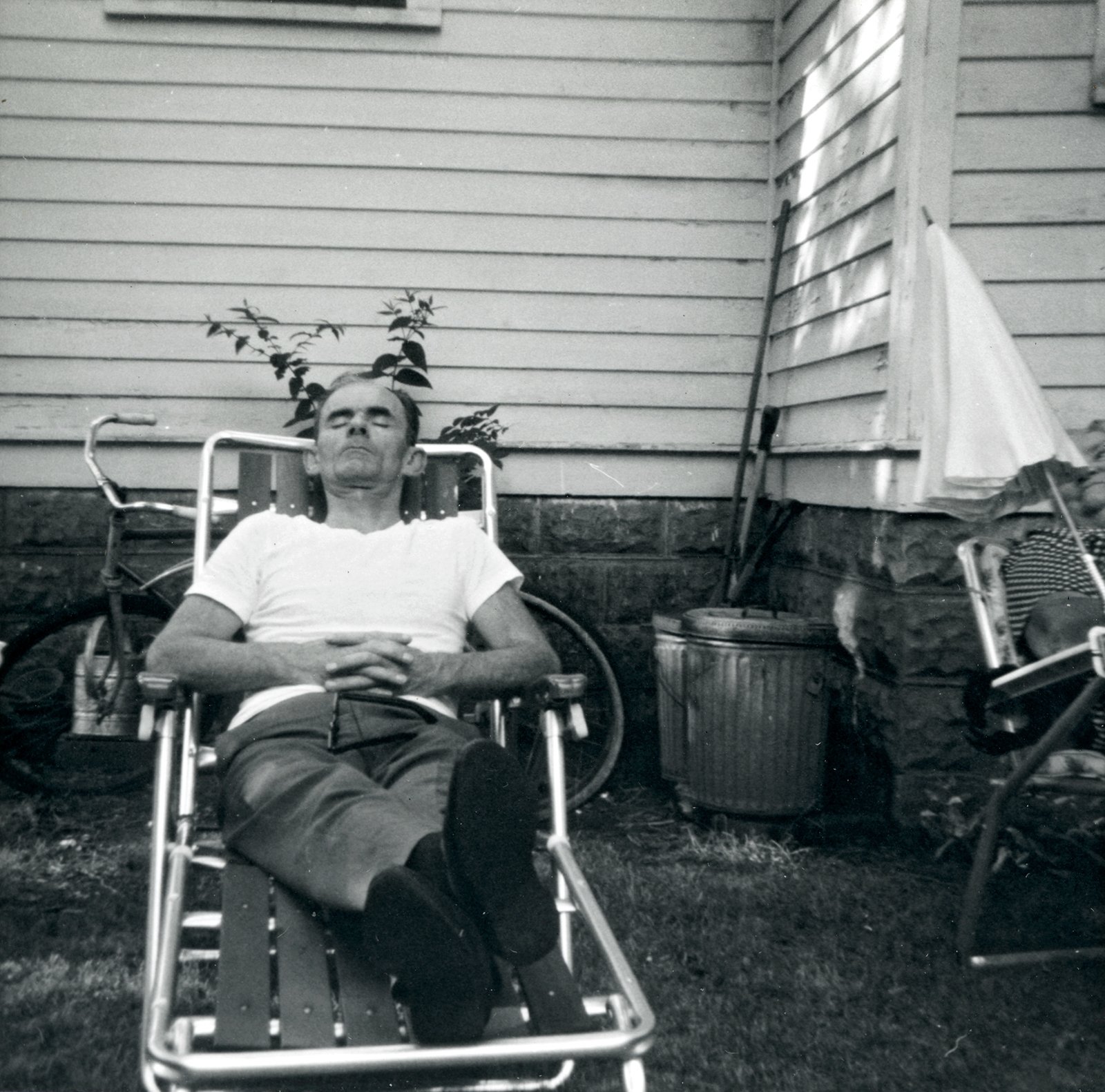 Jack Gilligan, taking it easy in Rockville Centre, Long Island, 1965.