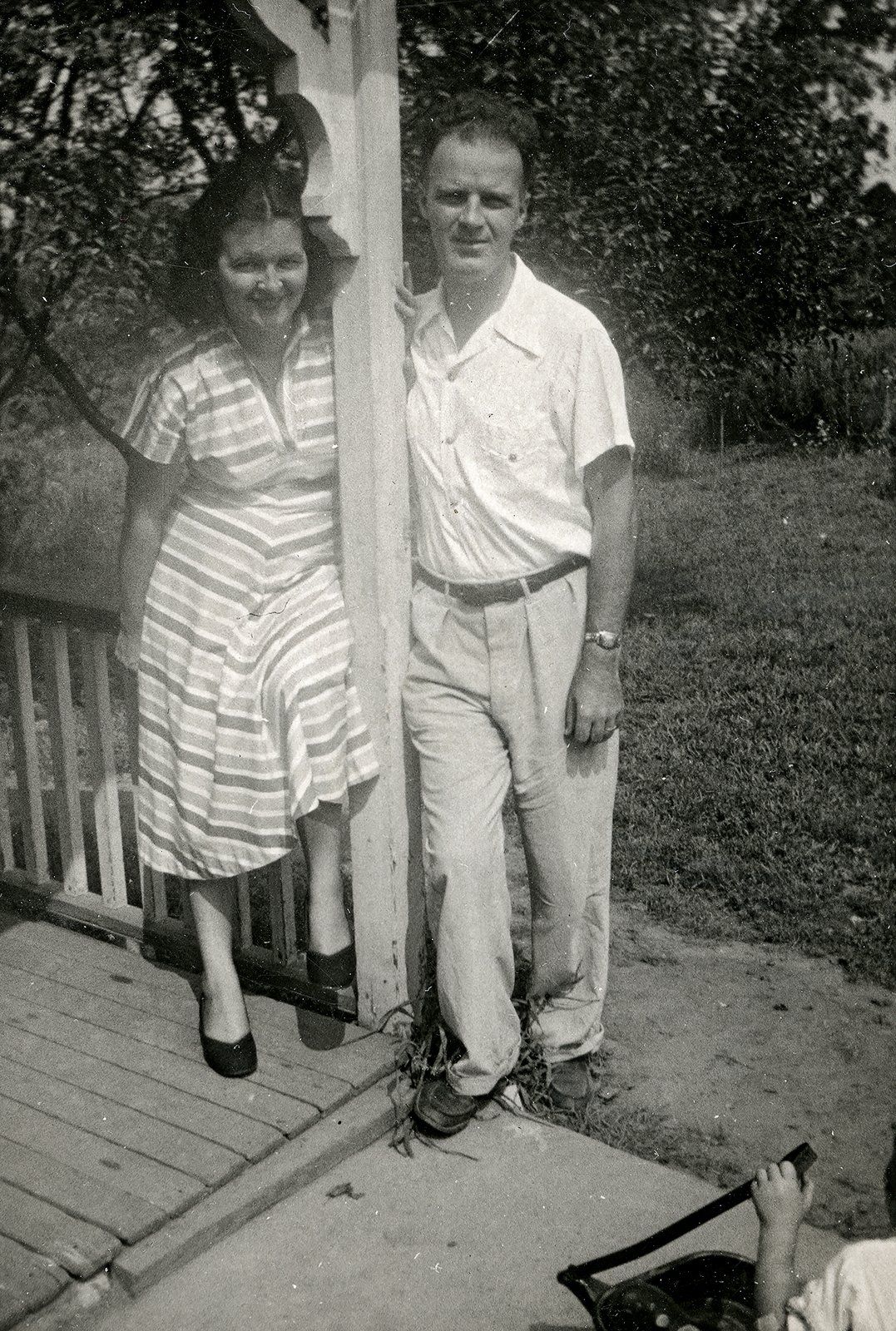 Alice's parents Mildred (Lynch) McDermott and William McDermott, c. 1952 Easthampton, Long Island.