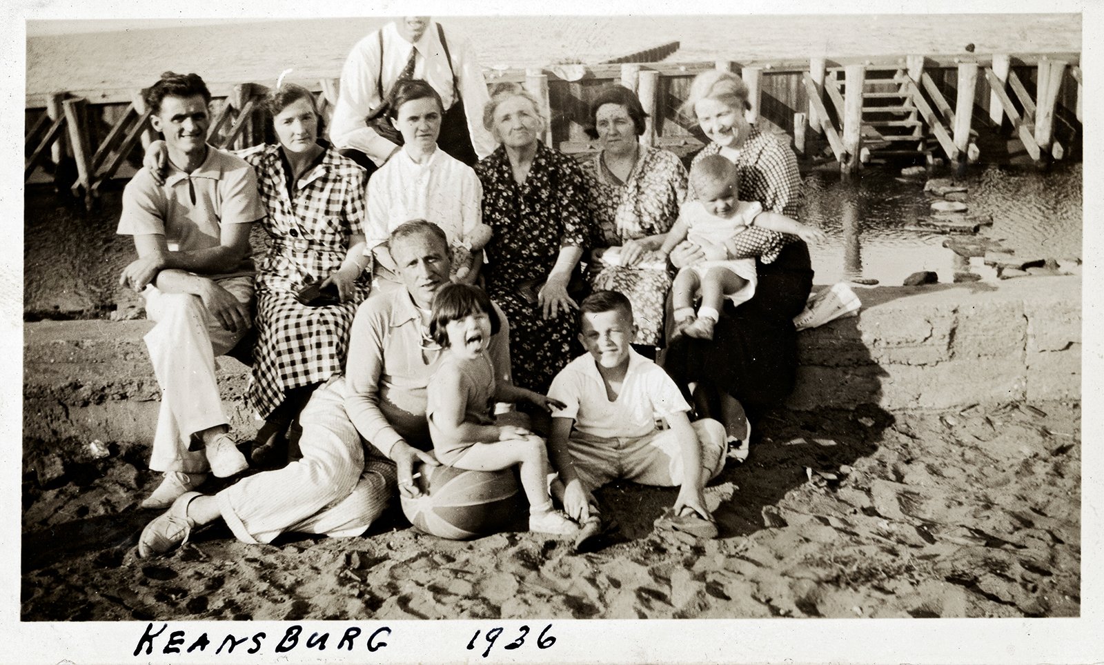 Keansburg Beach, New Jersey, 1936.