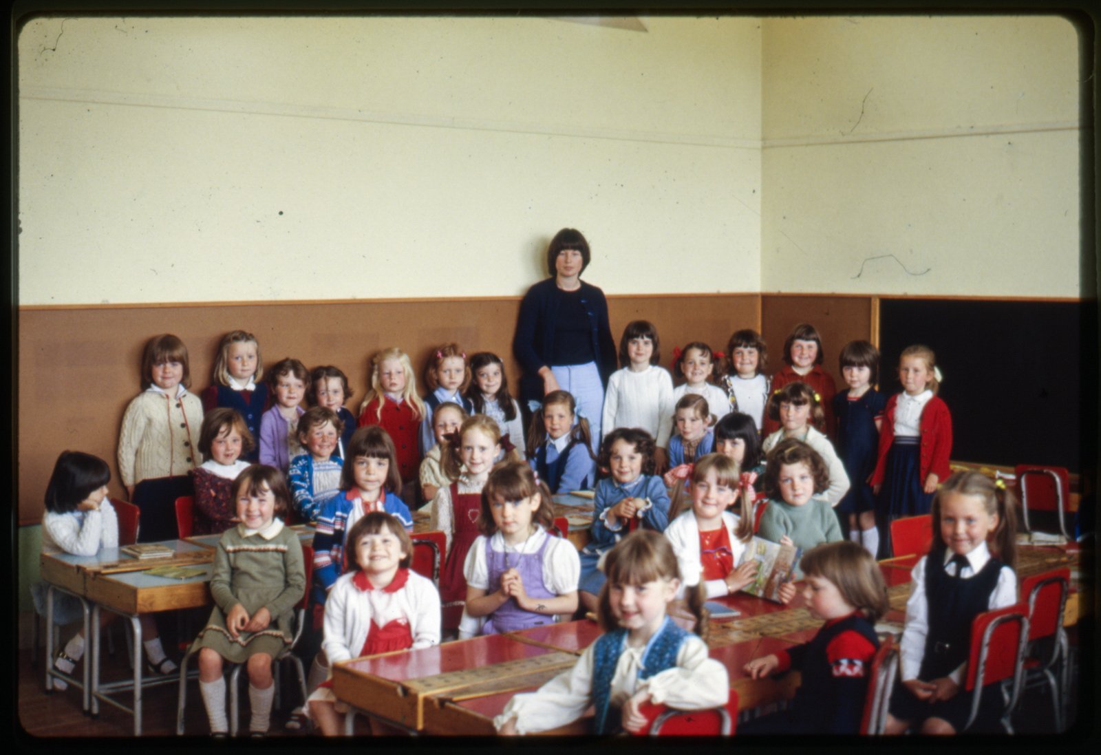 School classroom, 1970s