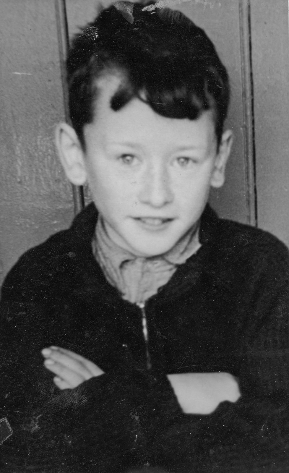 1960s portrait of Austin McGing Junior as a young boy, photographer unknown.